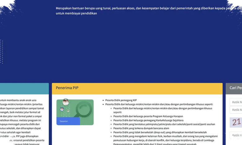 Cara Cek PIP Online 2026 Lewat HP, Status Cair Atau Belum Langsung Terlihat di SIPINTAR