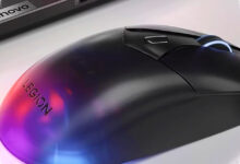 Lenovo Lepas Mouse Gaming 55 Gram, Sensor PAW3950 dan Polling Rate 8.000Hz
