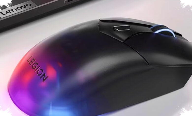 Lenovo Lepas Mouse Gaming 55 Gram, Sensor PAW3950 dan Polling Rate 8.000Hz