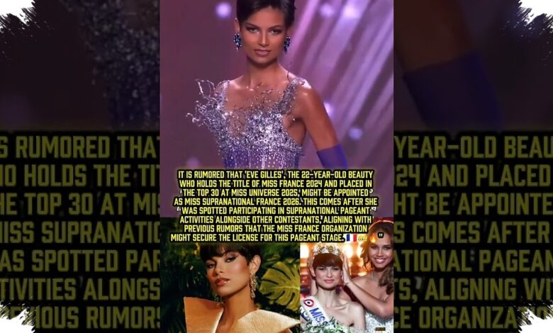 Eve Gilles Melaju ke Miss Supranational 2026, Dari Miss France ke Panggung Dunia