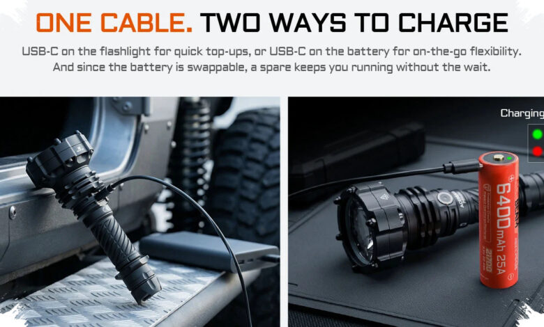 Acebeam Bikin Baterai 21700 6.400 mAh Dengan USB-C, Lebih Praktis Saat Dibawa Bekal Cadangan