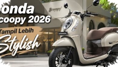 Honda Scoopy 2026 Makin Berkelas, 6 Warna Baru Ini Bikin Aura Retro Naik Level