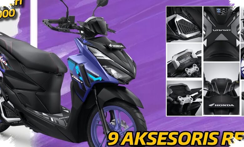 11 Aksesori Resmi Honda Vario EVO 160 Ini Ubah Tampilan Drastis, Sporty Tanpa Modifikasi Ekstrem