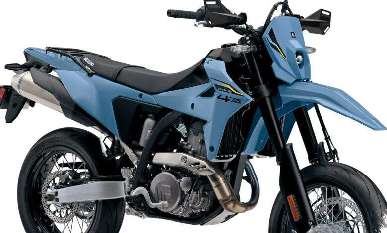 DR-Z4SM 2026 Cuma 154 Kg, Supermoto 400cc Suzuki yang Bikin Harga Rp130 Jutaan Masuk Akal
