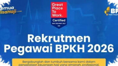 BPKH Buka 9 Lowongan Pegawai 2026, Pendaftaran Hanya Sampai 2 Juli