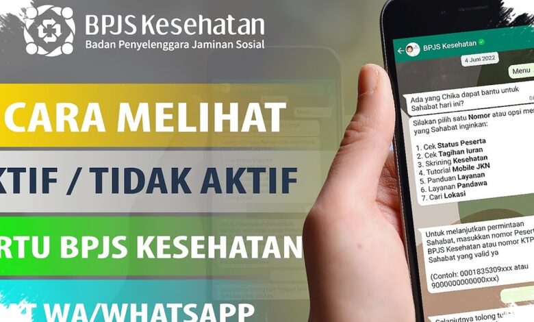 Cara Cek BPJS Kesehatan Gratis Lewat HP, Nama Anda Bisa Langsung Ketahuan Aktif atau Tidak