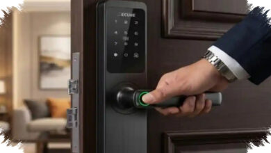 Kunci Rumah Mulai Tergeser, Door Lock Secure Ini Bisa Buka Pintu dengan Wajah dan Telapak Tangan