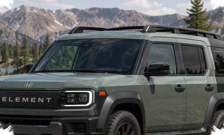 Honda Element Kembali Sebagai Hybrid, Siap Menantang Ford Bronco Sport