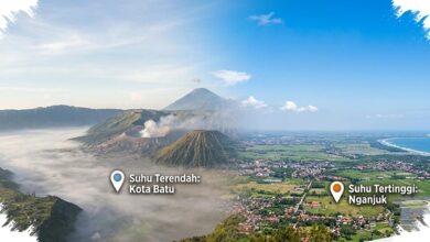 Udara Kabur Mendominasi Jawa Timur Hari Ini, Berikut Daerah Yang Tetap Cerah