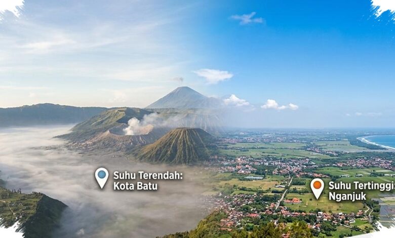 Udara Kabur Mendominasi Jawa Timur Hari Ini, Berikut Daerah Yang Tetap Cerah