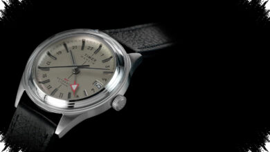 Timex Marlin GMT Tampil Retro Tapi Ringan, Bodi Titanium dan Mesin Otomatis Jadi Daya Pikat
