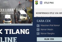 Cara Cek Tilang ETLE Lewat HP dan PC, Sekali Input Bisa Tahu Kendaraan Kena Pelanggaran atau Tidak