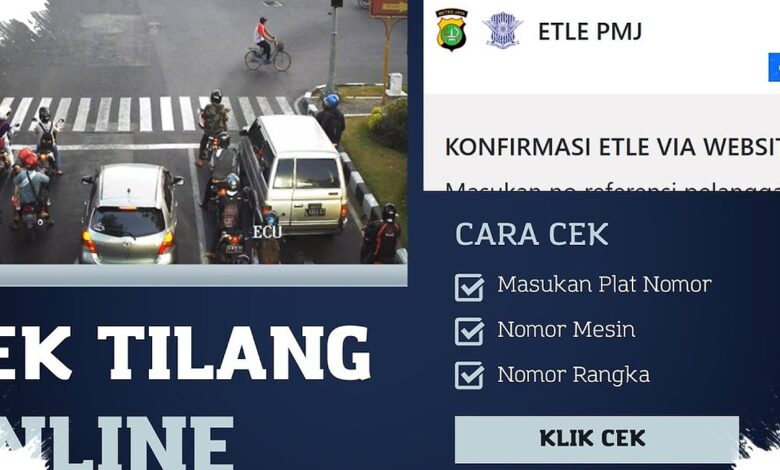 Cara Cek Tilang ETLE Lewat HP dan PC, Sekali Input Bisa Tahu Kendaraan Kena Pelanggaran atau Tidak