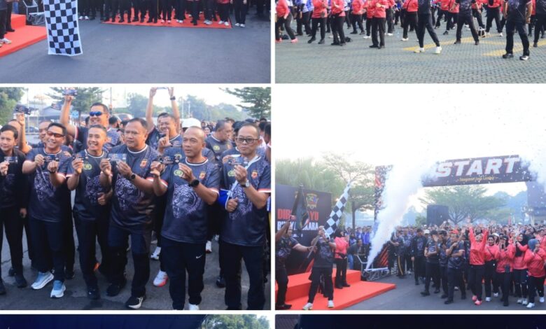 Kebersamaan Warnai Puncak HUT Bhayangkara Ke-80 di Polda Jabar, Soliditas Jadi Energi Pengabdian