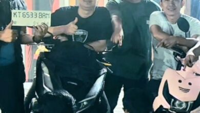 Curanmor Terekam CCTV di Sungai Kunjang, Dua Pelaku Dibekuk Saat Hendak Menjual Motor
