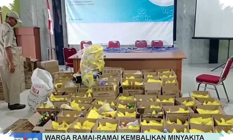 Kemendag Tarik Minyakita Berbau Solar di Jateng, Ribuan Penerima Bantuan Langsung Ganti Produk