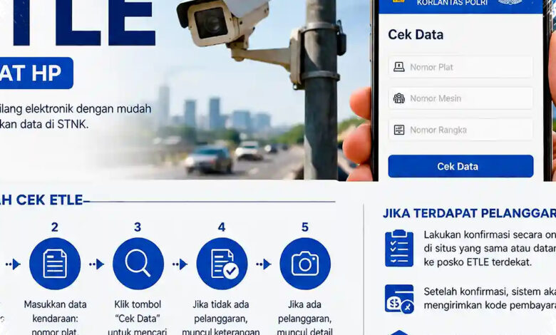 Tak Dikonfirmasi Bisa Diblokir, Cek Status Tilang ETLE Sebelum Pajak Terganggu