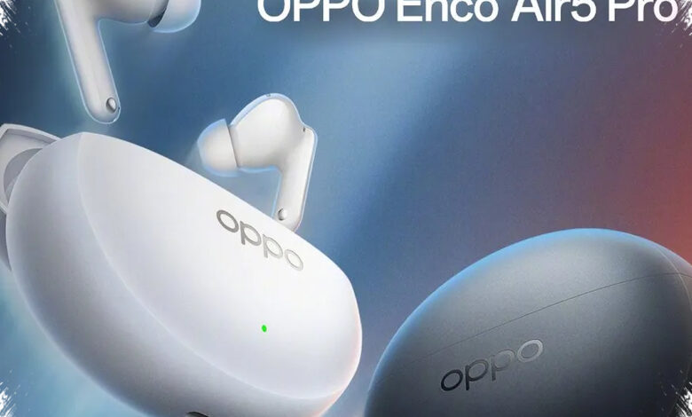 OPPO Enco Air 5 Meluncur, ANC 52dB dan Baterai 54 Jam di Harga Rp500 Ribuan