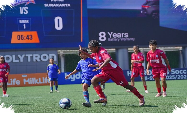 Soccer League All Stars Bergulir, Mental Tangguh Putri Muda Mulai Diuji