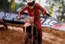 Start Paling Akhir, Valrossi Sempat Memimpin Balapan hingga Podium Perdana Kejurnas MX2
