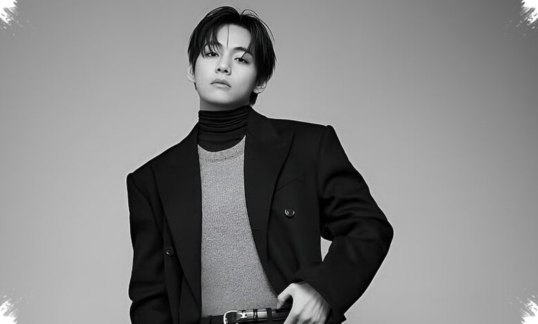 V BTS Tampil Merah Menyala Di Paris, Jidatnya Ikut Jadi Sorotan Di Show CELINE