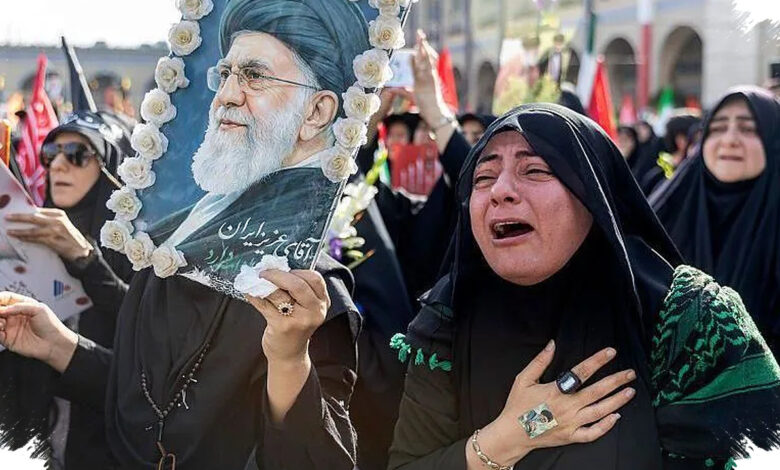 Pemimpin Tertinggi Iran Absen Saat Pemakaman Ayatollah, Petinggi Regime Hadir Di Tehran