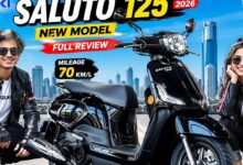 Suzuki Saluto 2026 Muncul dengan Gaya Skuter Eropa, Harganya Tembus Rp 49 Jutaan