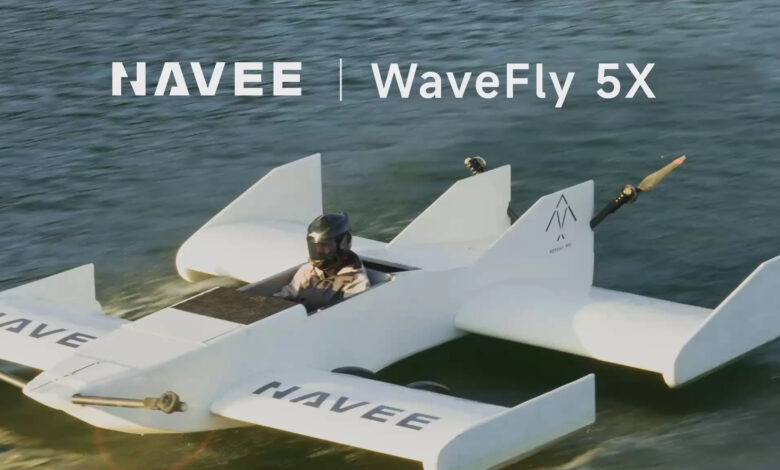 Navee Wavefly 5X Dibuka Pre-Order, Perahu Terbang Listrik Ini Tergoda Teknologi Unik