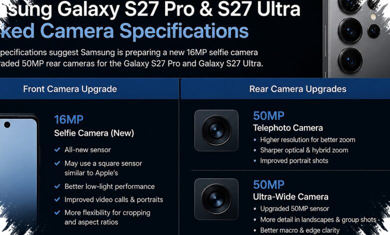 Galaxy S27 Pro dan Ultra Bisa Ubah Cara Selfie, Kamera Depan 16MP Ini Meniru Center Stage