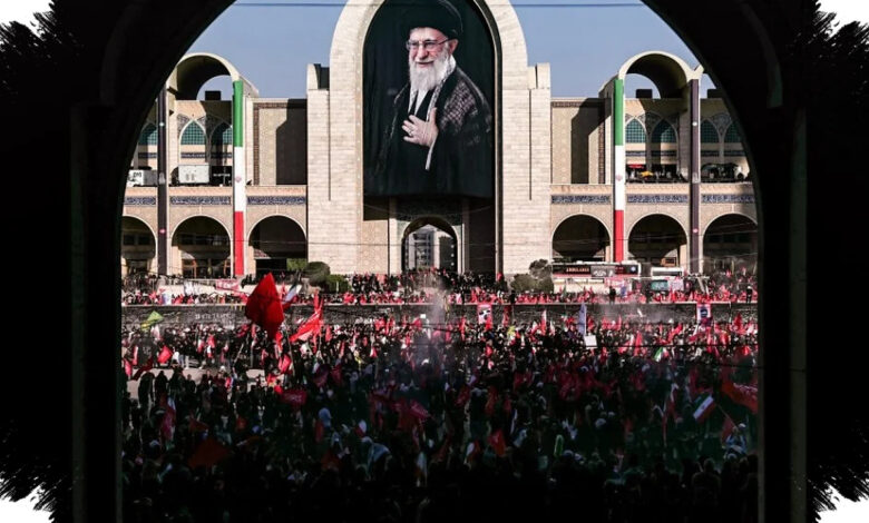 Di Pemakaman Khamenei, Seruan Kematian Trump Menggema di Tengah Lautan Pelayat