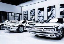 Mobil Ini Asli, Tapi Tampak Seperti Sketsa Komik Di Museum Petersen