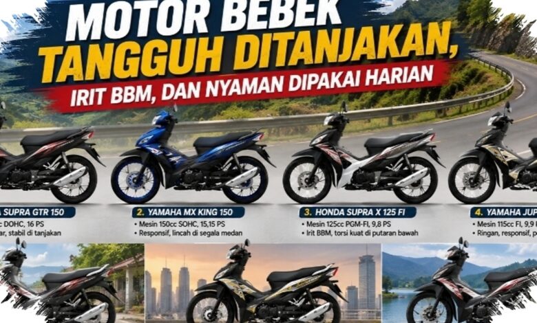 Sering Lewat Tanjakan? Motor Bebek Masih Unggul, Tapi Matik Modern Mengejar