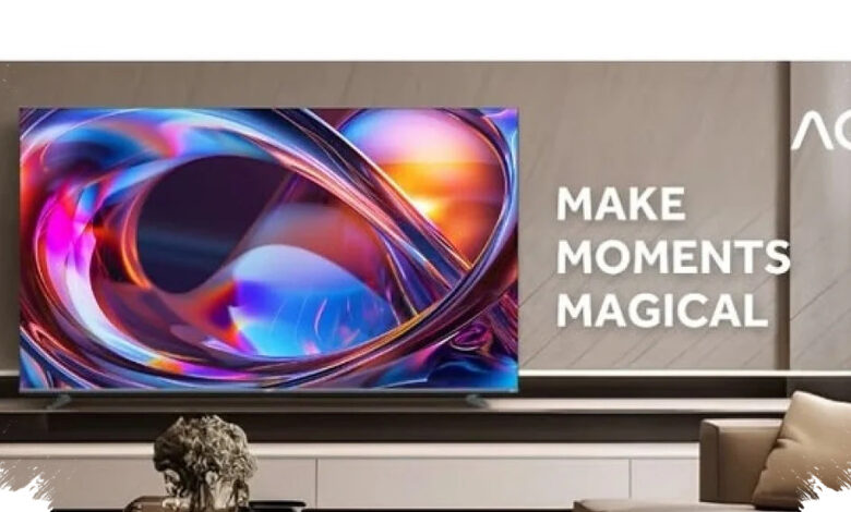 AQUA Rilis TV 100 Inci Berbasis AI, Siap Goda Gamer Dengan Refresh Rate 240Hz
