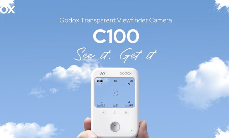 Kamera Transparan Godox C100, Bisa Berubah Jadi Light Meter di Ujung Jari