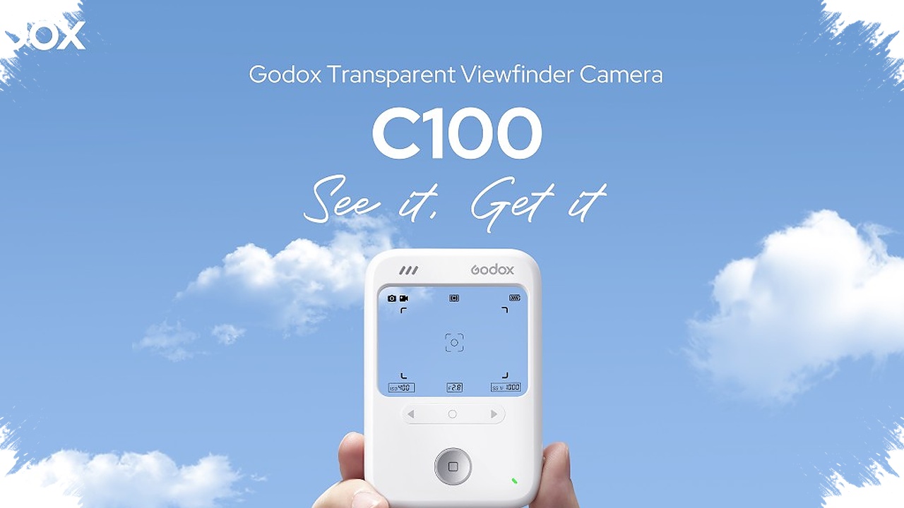 Kamera Transparan Godox C100, Bisa Berubah Jadi Light Meter di Ujung Jari