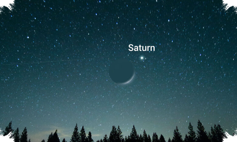 Saturnus Dan Bulan Malam Ini Dempet Di Langit RI, Begini Cara Menyaksikannya