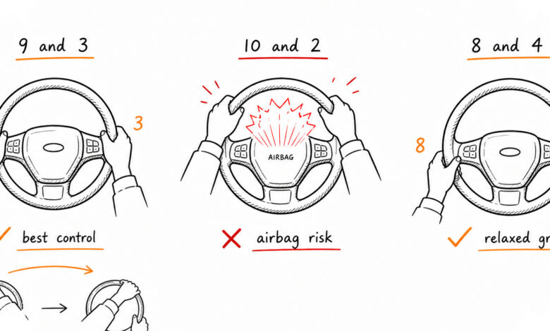 Banyak Pengemudi Masih Salah, Pakar Safety Ungkap Posisi Tangan di Setir yang Paling Aman