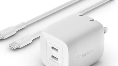 Belkin Rilis Power Bank 10.000mAh 45W dengan Kabel USB-C Menyatu, Sisa Baterai Tampil Akurat