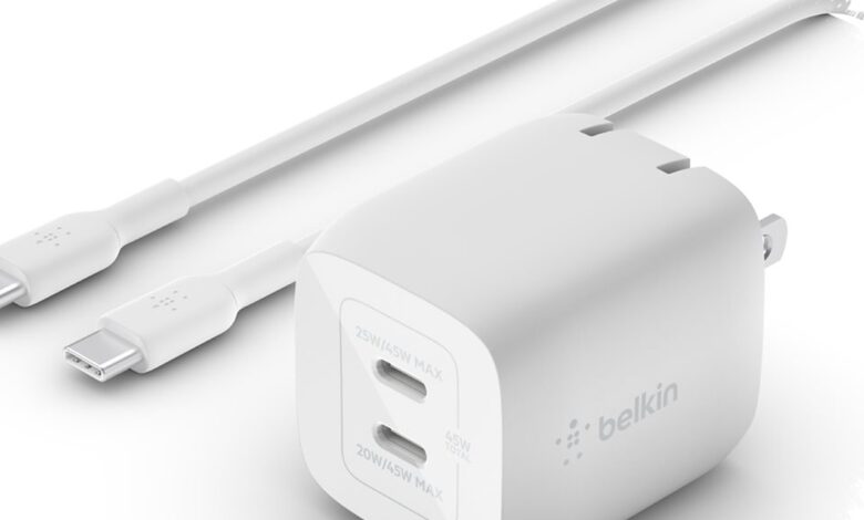 Belkin Rilis Power Bank 10.000mAh 45W dengan Kabel USB-C Menyatu, Sisa Baterai Tampil Akurat