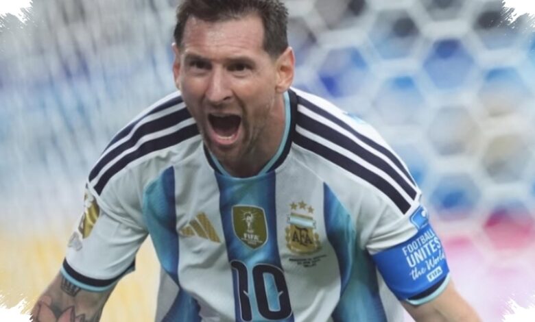 Tertinggal Dua Gol, Messi Hidupkan Asa Argentina dengan Gol Menit Akhir