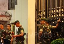 Rumah Febrie Adriansyah Dijaga Puluhan Tentara, Seusai Penggeledahan Polisi di Jakarta Selatan