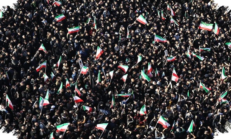 Najaf Dipadati Jutaan Pelayat, Prosesi Pemakaman Ali Khamenei Mengalir Hingga Karbala
