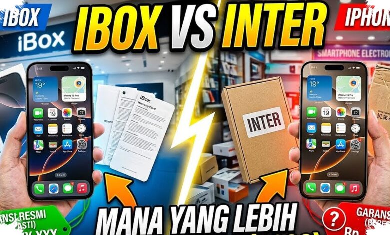 Beli iPhone Second Tanpa Menyesal, Bedanya iPhone Inter dan iBox yang Paling Menentukan Ada di Sini