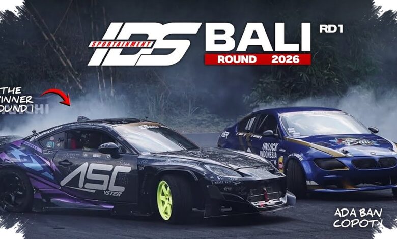 Debut Kelas Pro Langsung Sapu Dua Round, ASC Monster Drift Guncang IDS Bali 2026