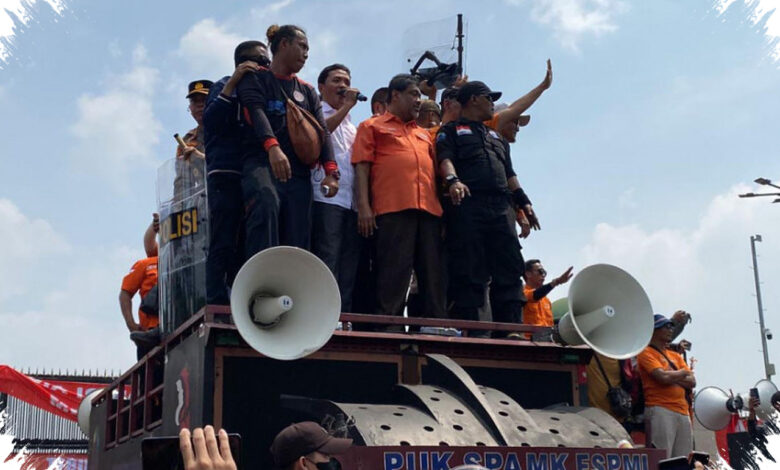 Demo di Tiga Titik Jakarta Pusat Siap Bikin Macet, Polisi Kerahkan 1.069 Personel
