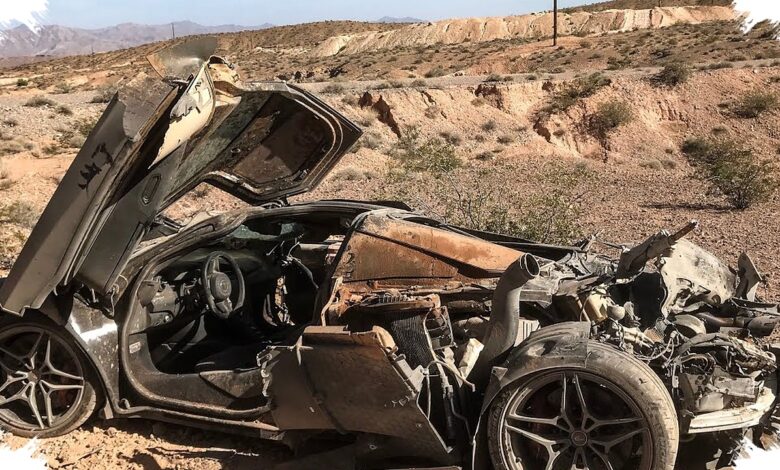 McLaren 720S Andra ST Terbelah Dua, Kokpitnya Tetap Utuh di Benturan Maut