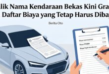 BBNKB Mobil Bekas Rp 0, Tapi 6 Biaya Ini Tetap Harus Dibayar