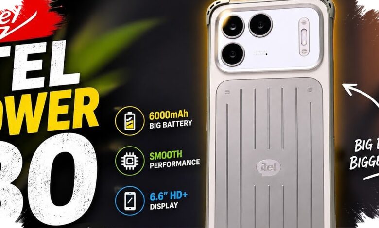 Itel Power 80 dan Tecno Spark 50, HP Rp 2 Jutaan Mirip iPhone 17 Pro