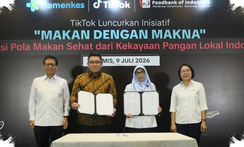 TikTok Donasi Rp 3,6 Miliar ke Pangan RI, Dorong 80.000 Makanan Bergizi