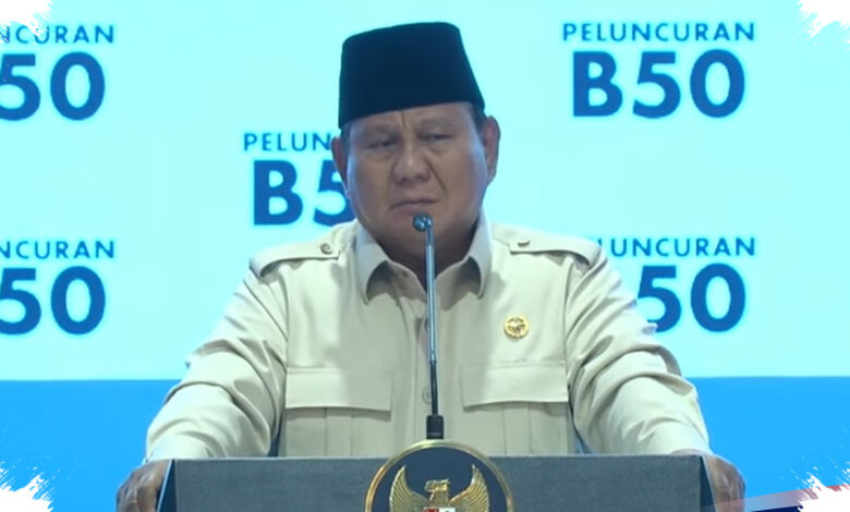 Prabowo Siapkan Tanda Kehormatan untuk Penggagas B50, Bukan Sekadar Soal Jabatan